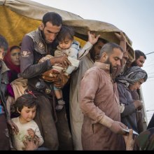  أزمة-إنسانیة - الیونیسف: نزوح 9,700 طفل منذ بدء عملیات الموصل