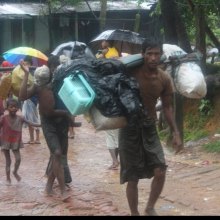  ����������-����������-�������������� - میانمار: 270 ألف شخص یفرون من العنف إلى بنغلادیش واستمرار النزوح یستنفد قدرة المخیمات