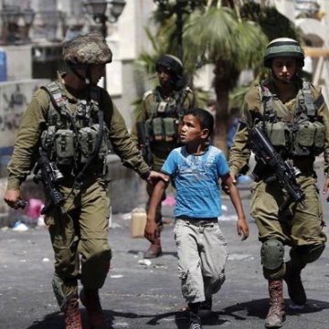 450 Palestinian children held in Israeli jails