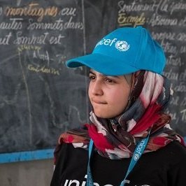 In historic first, UNICEF appoints Syrian refugee Muzoon Almellehan as Goodwill Ambassador