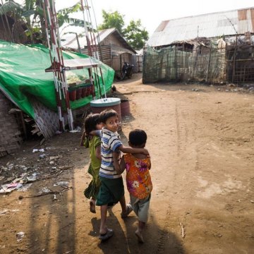 In Myanmar, UN refugee chief calls for solutions to displacement and exclusion