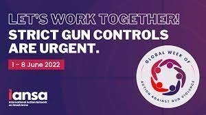 Let’s work together! Strict gun controls are urgent