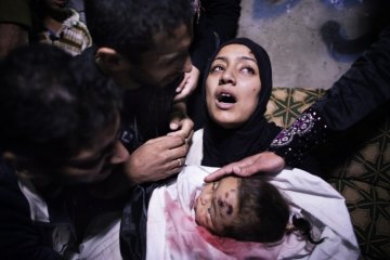 gaza children bombing victims