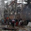 Sana���a-Air-Raids-Resume-as-Yemen-Truce-Expires-Residents - Saudi-Led Airstrikes Blamed for Massacre at Funeral in Yemen