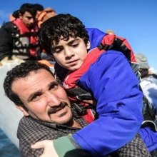  Migrants - Six children die as migrant boats sink off Turkey