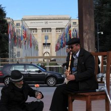  31st-Session - It Took Place with the Efforts of the ODVV: Iranian NGOs Art-Culture Tent Put Up in Geneva