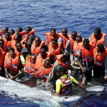 Hundreds rescued from overcrowded migrant boats in Med - migrant