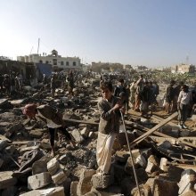  Yemen - Amid escalating conflict in Yemen, UN-associated migration agency launches 150 million regional appeal