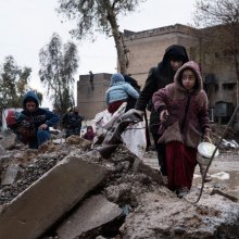  ISIL - UN relief workers concerned about civilians in Mosul threatened by Iraqi forces, ISIL