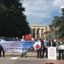  geneva - Human Rights Activists Condemn the Tehran and London Terror Attacks