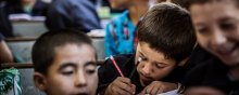  children - Iran giving education to 350,000 Afghan refugee children