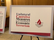  S-AZ-S-AZ-odvv - “Unilateral Coercive Measures as an Instrument of Economic Terrorism” Exhibit Held