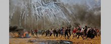  Occupied-Palestine - Israel's security forces make deadly use of crowd control weapons in Gaza