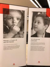 Sick Iranian Children’s Suffering Exhibition at the United Nations - E.B