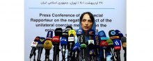   - UN expert calls US sanctions on Iran “disastrous”