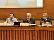  Organization-for-Defending-Victims - Odvv's Side event on HRC55:The situation of international humanitarian law in Gaza is very dire